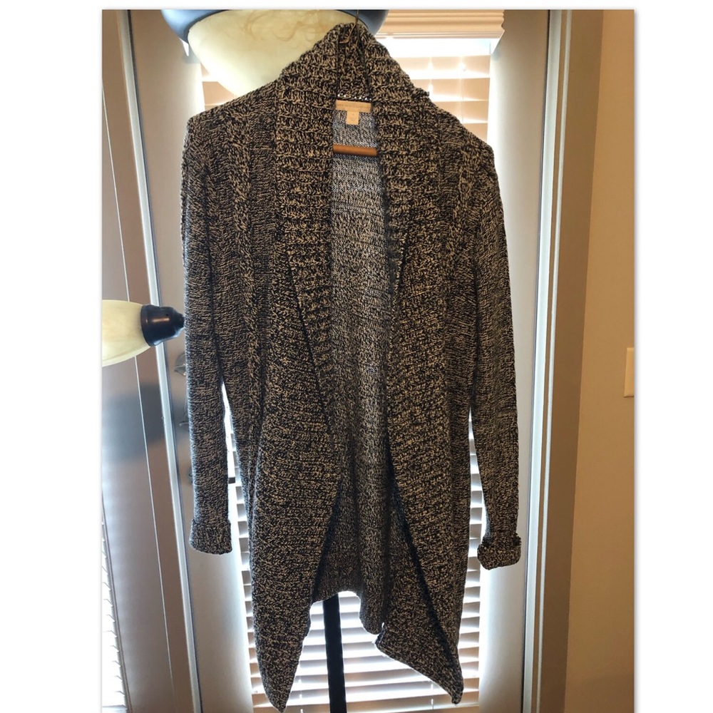 Black and white cardigan